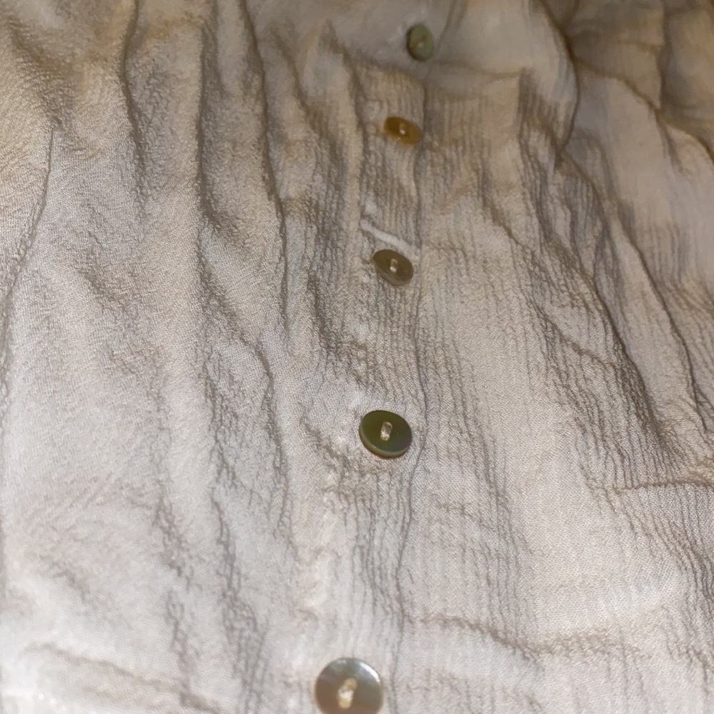 Express button down crop top XS - Picture 2 of 3